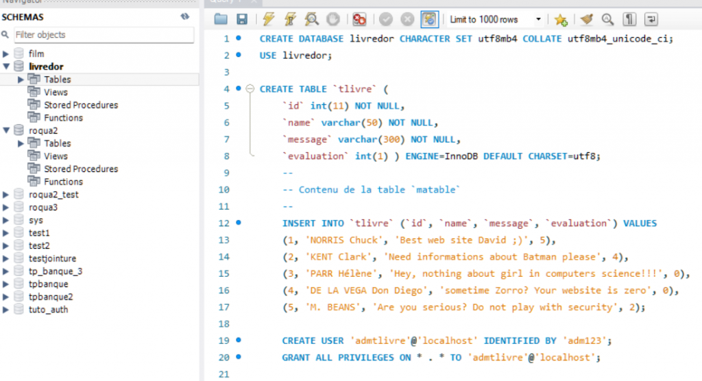 SQLWorkbensh-1024x556 Une découverte du Low code avec Node-Red