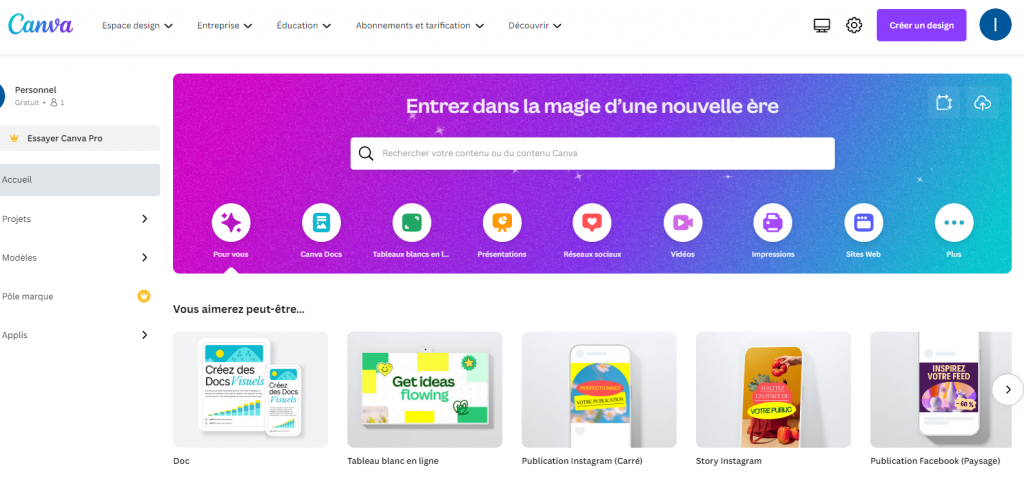 capture-canva-1024x500 Un cas d'utilisation pratique de l'IA Canva :