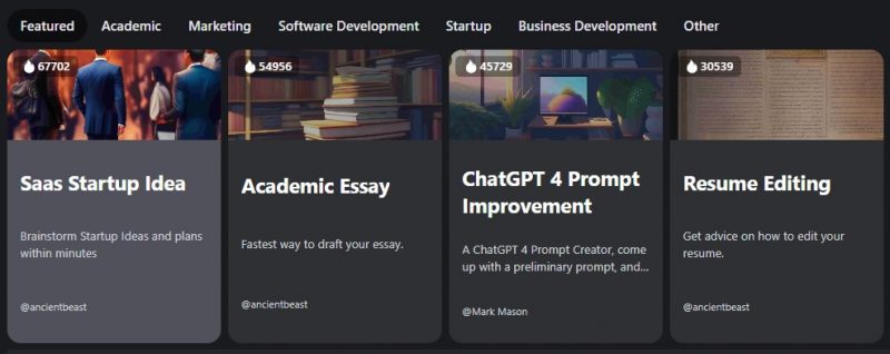 flow-GPT-e1682672505364 Des ressources pour apprendre et optimiser ses prompts.