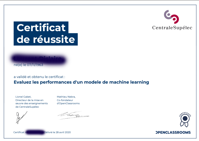 certificat-OC-1 Mooc pour les Dev : Article 2 : OpenClassrooms